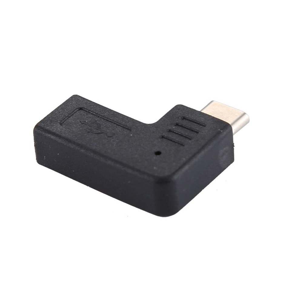 Right Angle USB C Adapter Micro USB to Type C Converter for Fast Charging and Data Sync