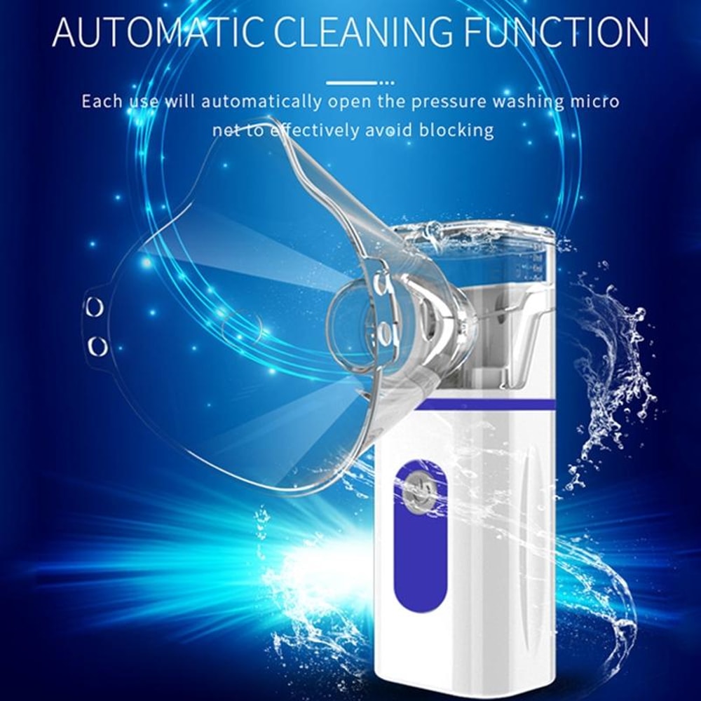 Portable Ultrasonic Nebulizer Quiet Mini Nebulizer For Kids And Adults 3