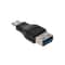 USB C To USB A Adapter Fast Data Sync Compact Converter For Laptops Phones Tablets 2
