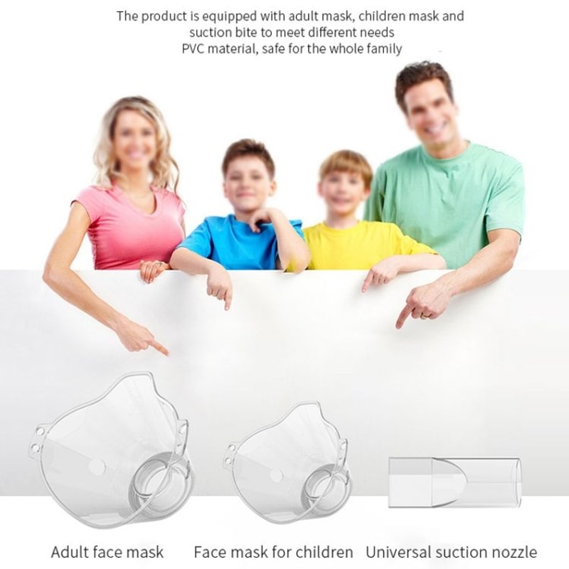 Portable Ultrasonic Nebulizer Quiet Mini Nebulizer For Kids And Adults 1