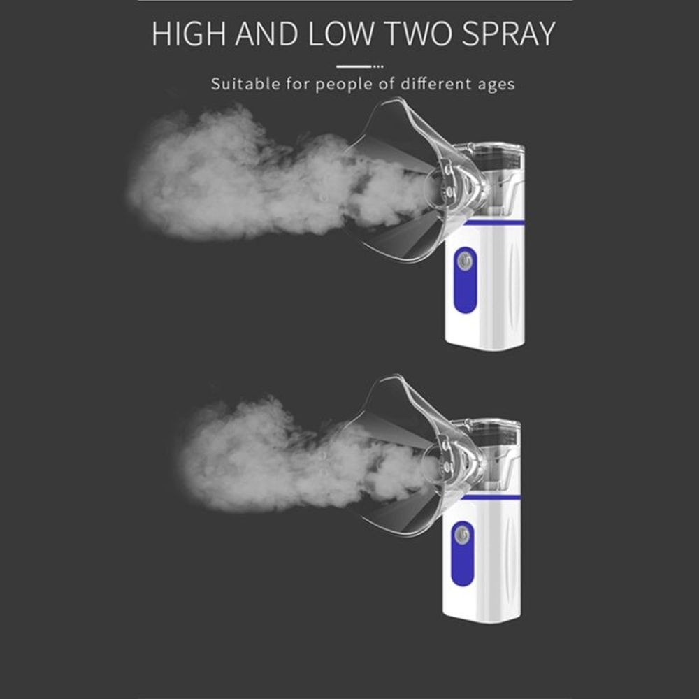 Portable Ultrasonic Nebulizer Quiet Mini Nebulizer For Kids And Adults 2