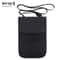 RFID Passport Holder Neck Wallet Travel Document Organizer Anti Theft Pouch