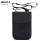 RFID Passport Holder Neck Wallet Travel Document Organizer Anti Theft Pouch