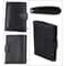 RFID Blocking Leather Wallet Passport Holder for Men with Large Capacity Card Slots