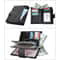 RFID Blocking Leather Wallet Passport Holder for Men with Large Capacity Card Slots