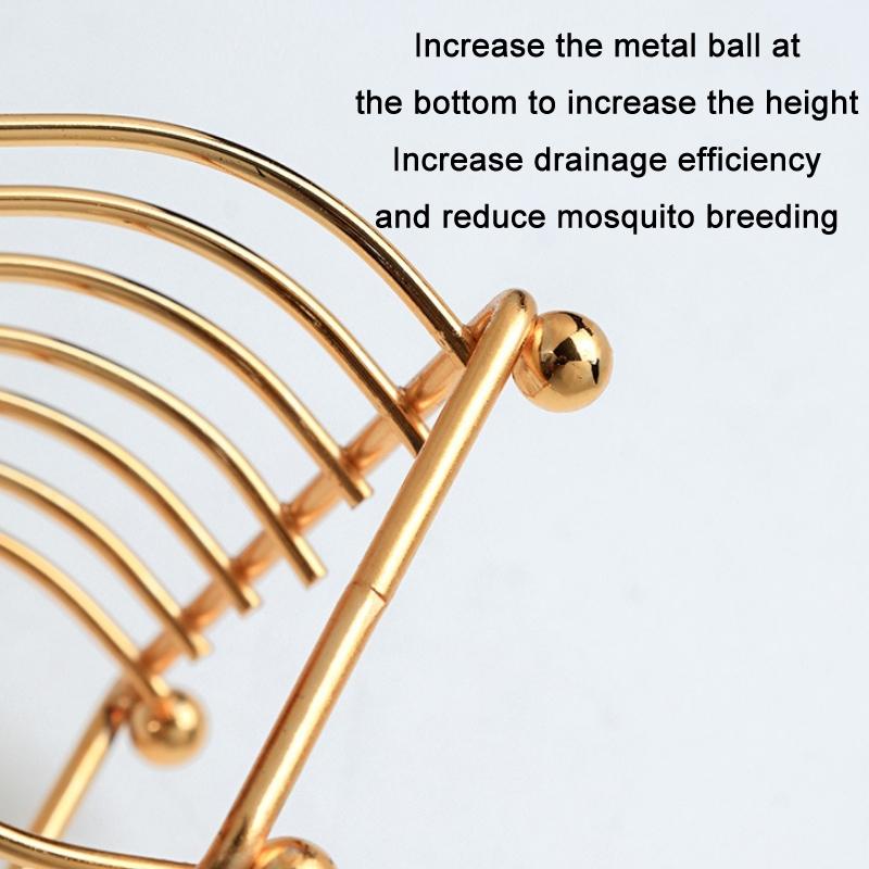 Compact Metal Kitchen Dish Drying Rack Sink Drain Bowl Storage Organizer Set