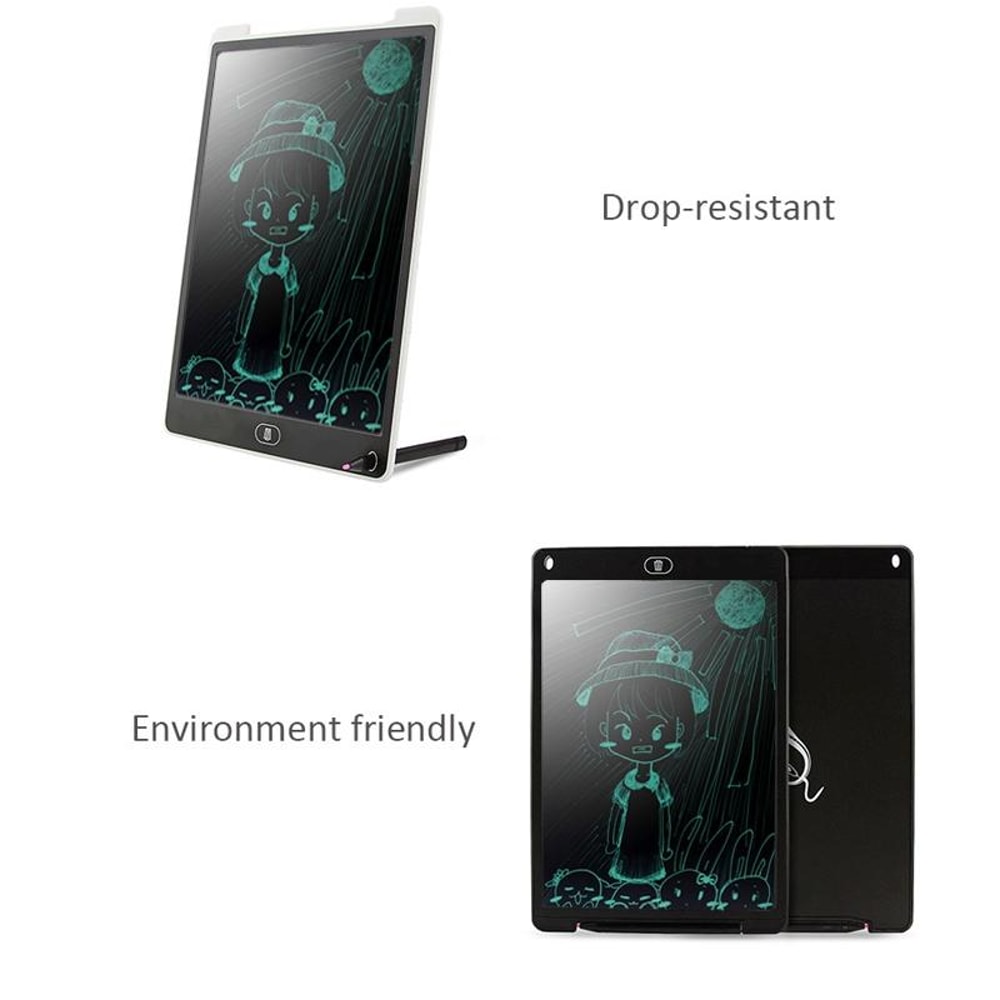 12 Inch LCD Writing Tablet Digital Handwriting Pad Reusable Drawing Board For Kids And Adults 2