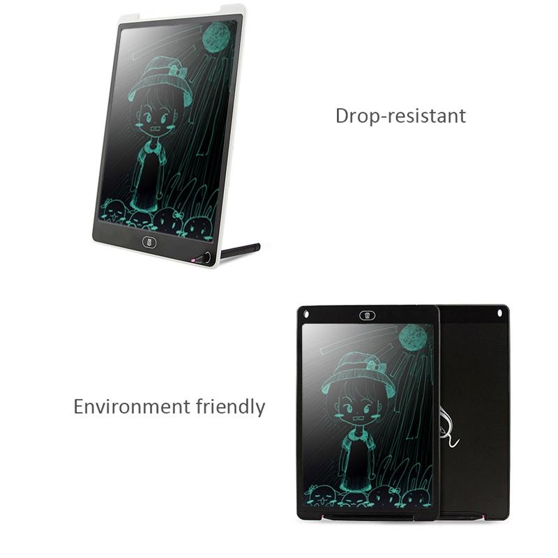 12 Inch LCD Writing Tablet Digital Handwriting Pad Reusable Drawing Board For Kids And Adults 2
