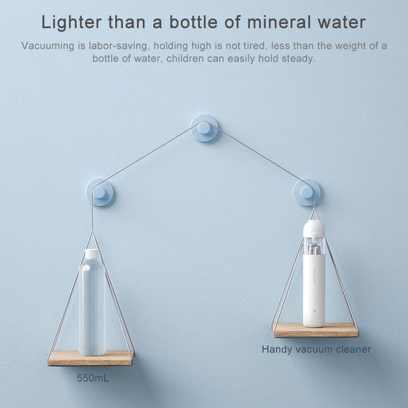 Xiaomi Mijia Portable Handheld Car Vacuum Cleaner Cordless HEPA Type-C Rechargeable Dust Cleaner