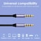 Universal 4 Pole 35mm Aux Cable Male To Male Stereo Audio Extension For Headphones Car 1