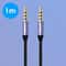 Universal 4 Pole 35mm Aux Cable Male To Male Stereo Audio Extension For Headphones Car 5