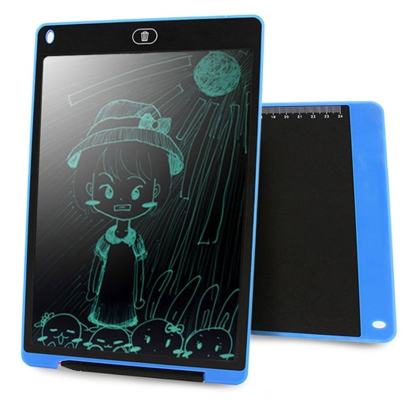 12 Inch LCD Writing Tablet Digital Handwriting Pad Reusable Drawing Board For Kids And Adults 12