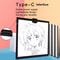 A3 LED Light Pad Tracing Light Box with Magnetic Surface for Drawing Calligraphy & Art