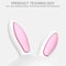 3D LED Rabbit Night Light Touch Control USB Rechargeable Lamp For Kids Bedroom Decor 9