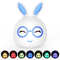 3D LED Rabbit Night Light Touch Control USB Rechargeable Lamp For Kids Bedroom Decor 15