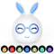 3D LED Rabbit Night Light Touch Control USB Rechargeable Lamp For Kids Bedroom Decor 15