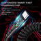 3A Fast Charging USB C Spring Cable Compact Retractable Type C Data Cable 5
