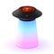 Sound Reactive RGB Flame Humidifier With Aromatherapy Diffuser And LED Mood Light 9