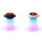 Sound Reactive RGB Flame Humidifier With Aromatherapy Diffuser And LED Mood Light 1