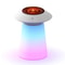 Sound Reactive RGB Flame Humidifier with Aromatherapy Diffuser and LED Mood Light