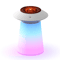 Sound Reactive RGB Flame Humidifier With Aromatherapy Diffuser And LED Mood Light 10