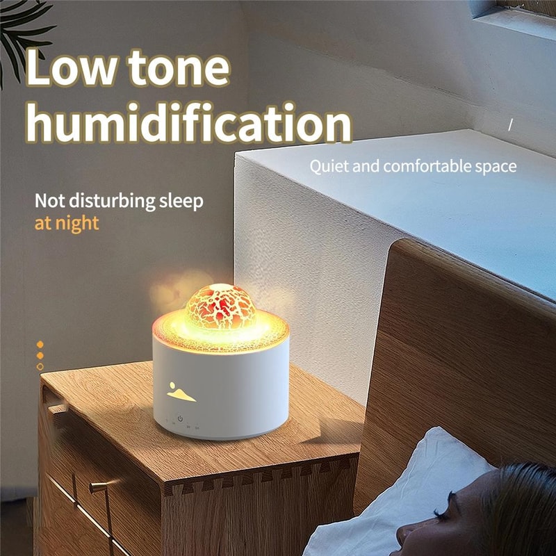 Planet Flame Aromatherapy Humidifier With Night Light 5