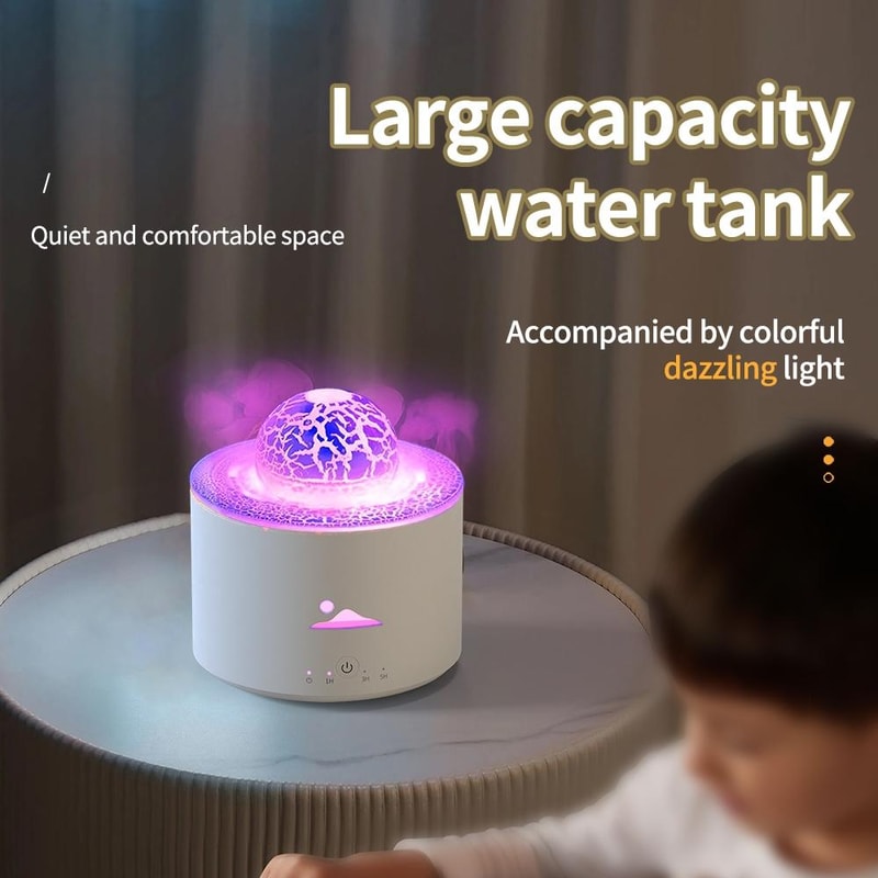 Planet Flame Aromatherapy Humidifier With Night Light 6