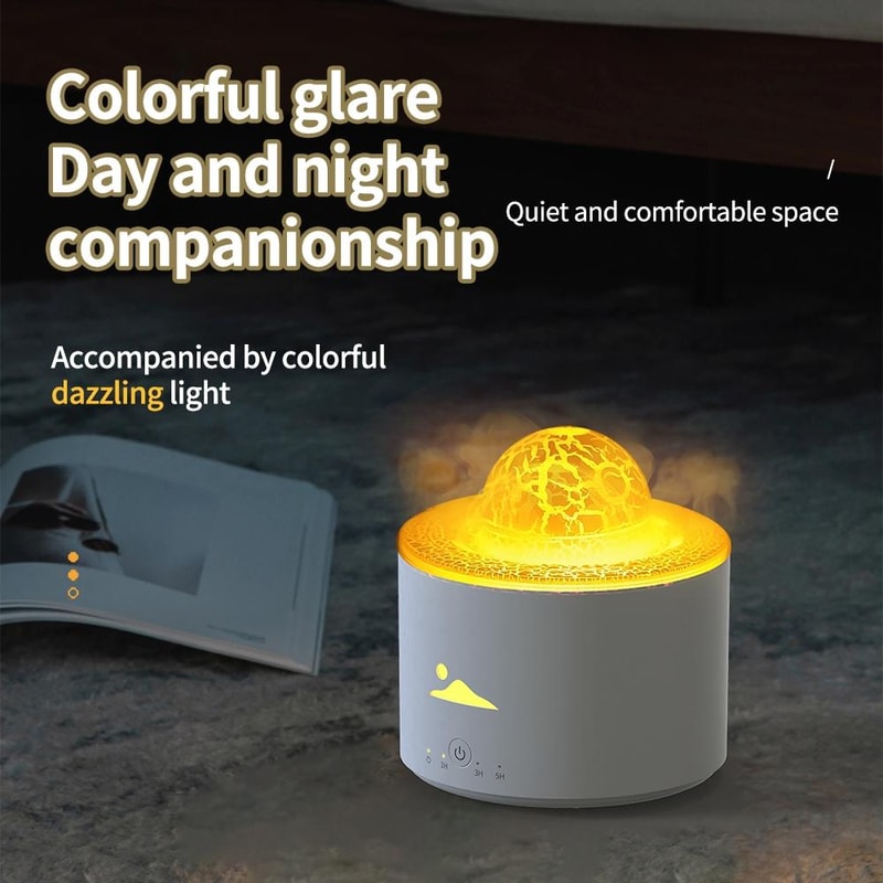 Planet Flame Aromatherapy Humidifier With Night Light 7