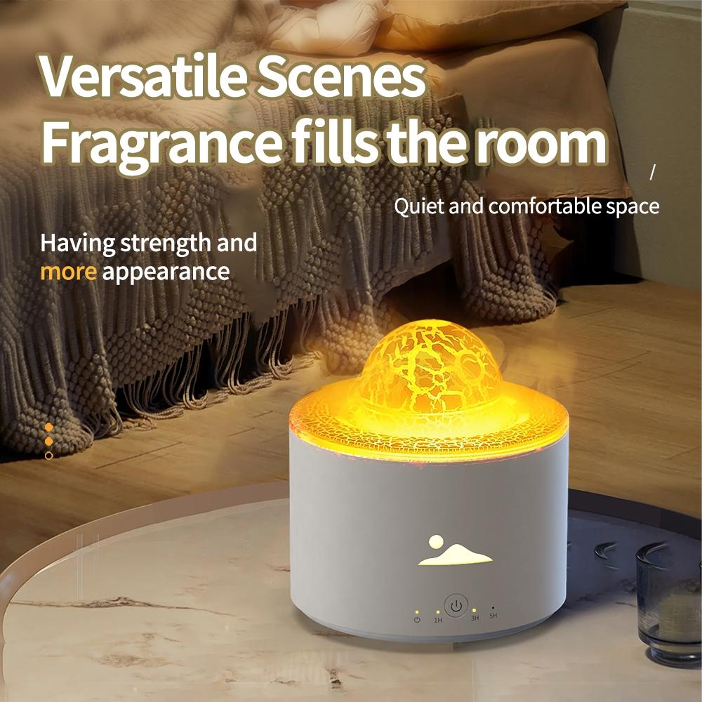 Planet Flame Aromatherapy Humidifier With Night Light 8
