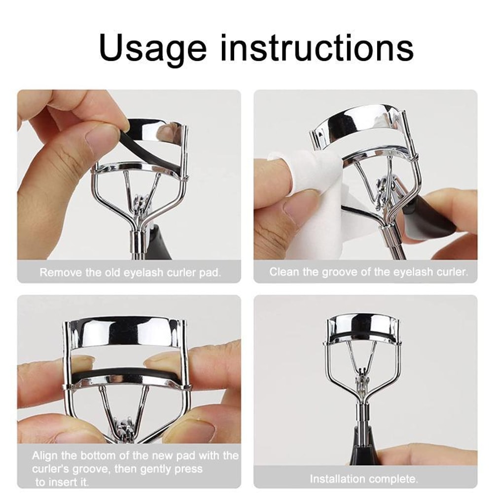 Universal Eyelash Curler Refill Pads Soft Rubber Replacement For LongLasting Lash Lift 5