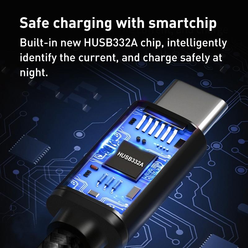 240W USB C Fast Charging Cable Braided Type C To Type C Cable For High Speed Power Data Transfer 1