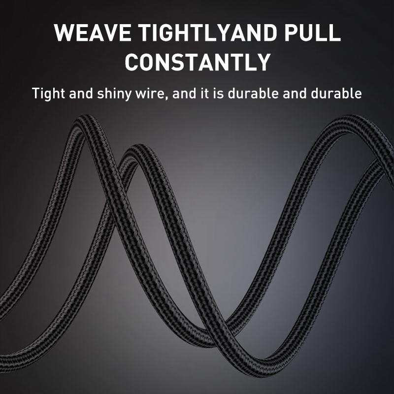 240W USB C Fast Charging Cable Braided Type C To Type C Cable For High Speed Power Data Transfer 8