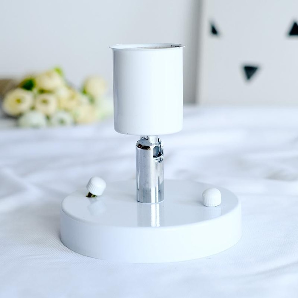 Golden Retro E27 Lamp Holder Adjustable Metal Socket For Vintage Lighting 4