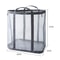 Wall Mounted Foldable Mesh Laundry Basket with Handles Hanging Clothes Hamper & Toy Storage Bag