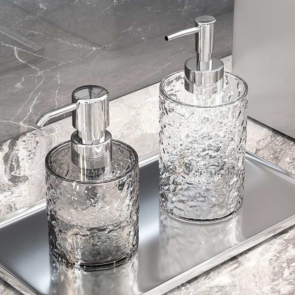 Portable Foam Dispenser Travel Shampoo Bottles Leakproof Refillable Lotion Containers 300ml 1