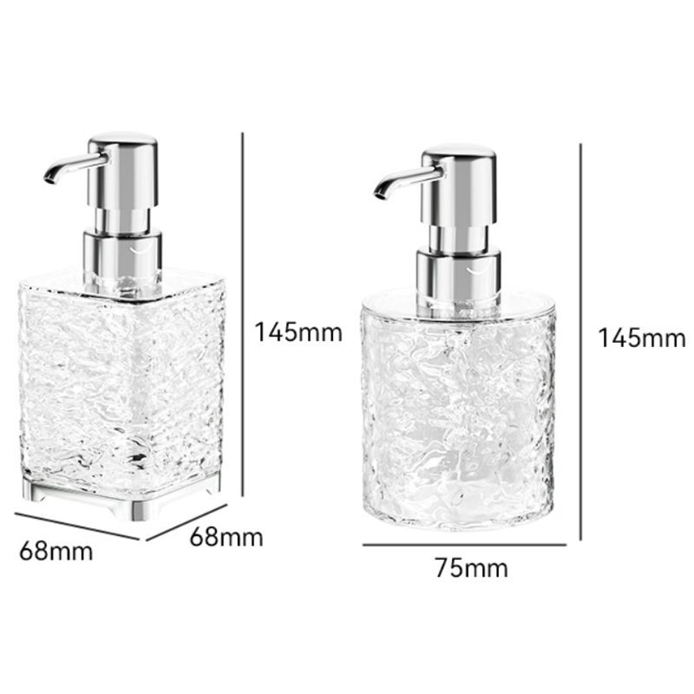 Portable Foam Dispenser Travel Shampoo Bottles Leakproof Refillable Lotion Containers 300ml 2