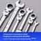 Dual Drive Ratchet Wrench Set 8-19mm Quick Release Non Slip Socket Spanner