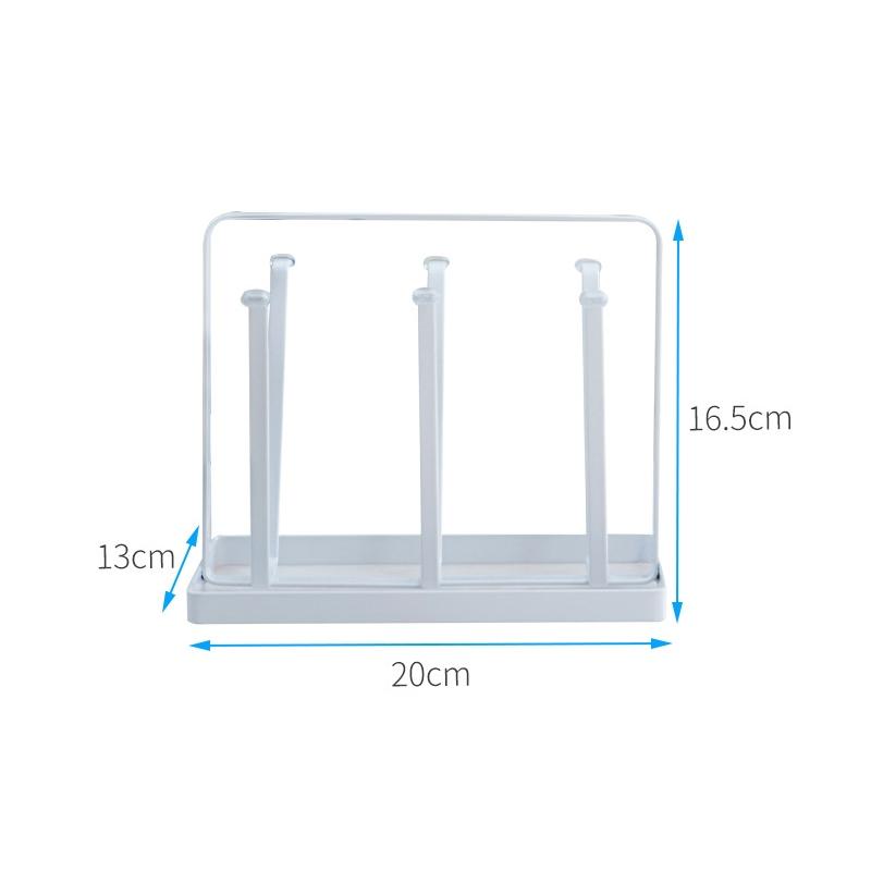 Iron Cup Holder Rack Upside Down Cup Rack Kitchen Cup Organizer 1