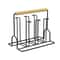 Beech Wood Cup Drying Rack Glass Cup Holder Kitchen Organizer Rack 0