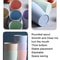 Eco Wheat Straw Travel Toothbrush Cup Set Unbreakable Portable Bathroom Cups 4