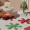 Christmas Tree Heat Resistant Table Mat Silicone Holiday Placemat 7