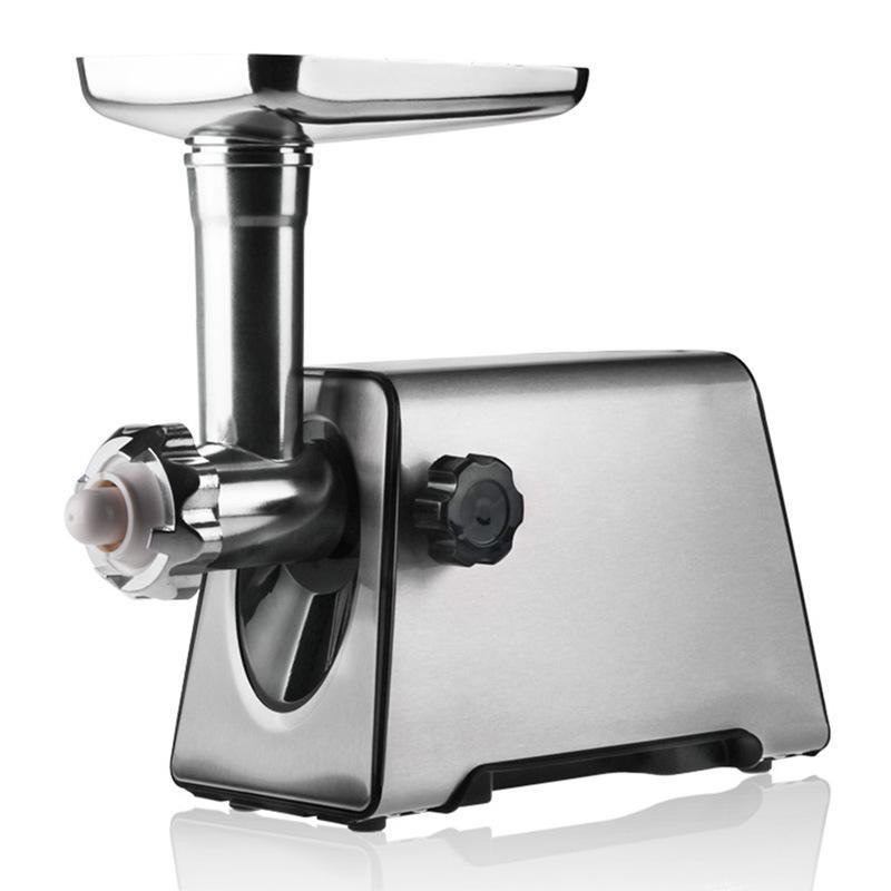 Stainless Steel Electric Meat Grinder With Sausage Stuffer Home Mincer Machine 0