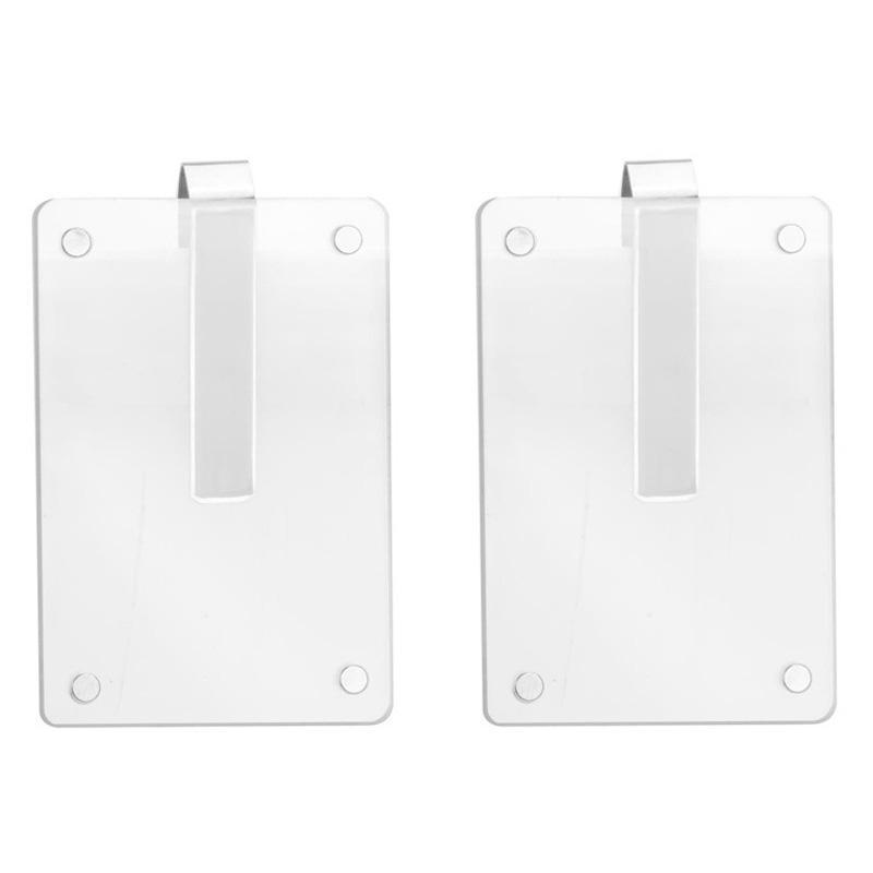 Car sun visor photo clip Holder magnetic photo holder for car Acrylic photo clip holder Polaroid Photo Clip