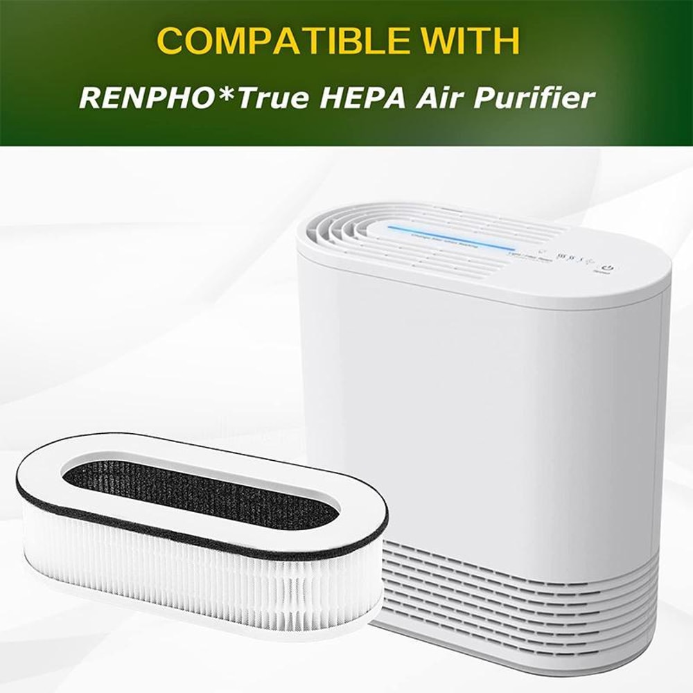Replacement HEPA Air Purifier Filter for Activated Carbon Combo Set