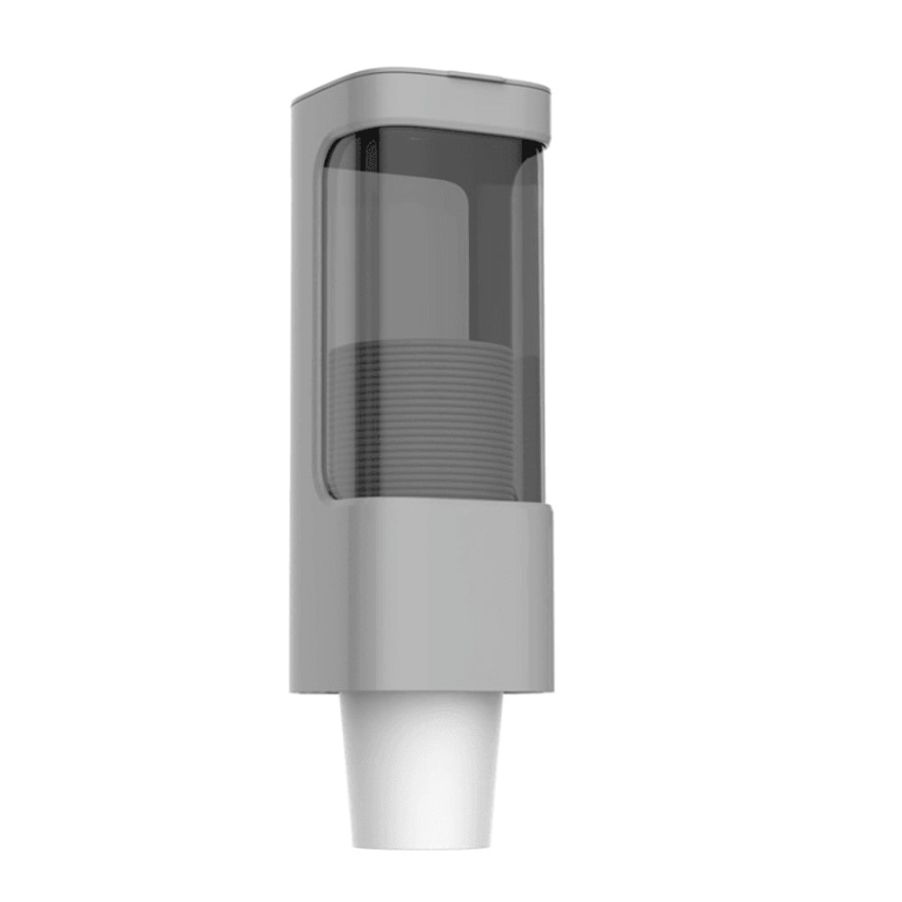 Wall Mounted Disposable Cup Holder With Dustproof Cover And No Drill Installation 7