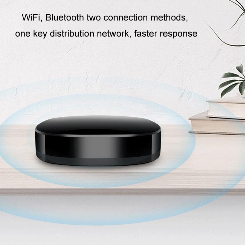 WiFi Universal Smart IR Remote Control With Voice Assistant For TV AC Set Top Box 5