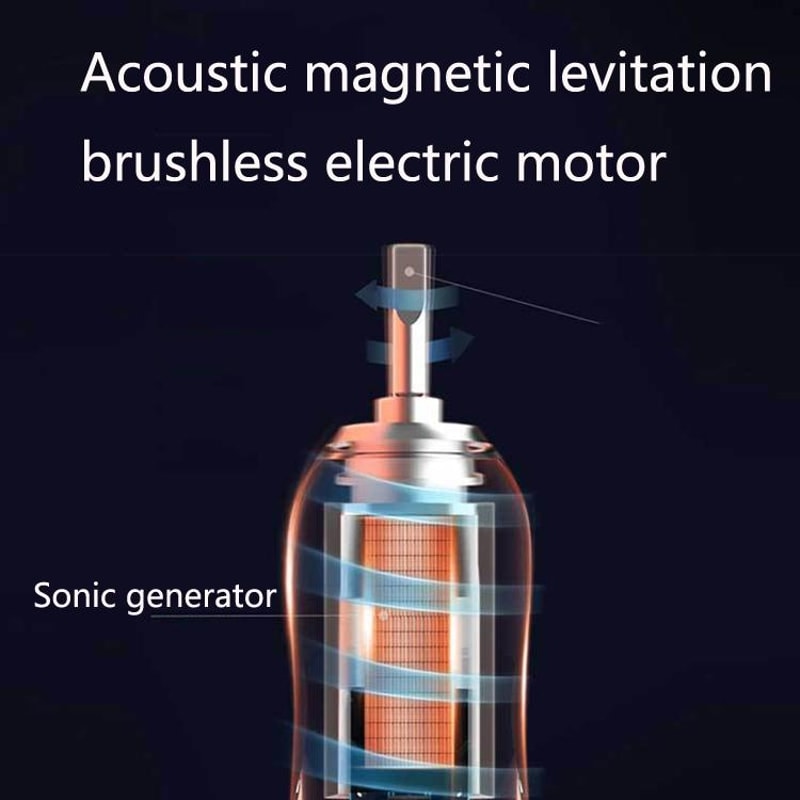 Magnetic Levitation Sonic Electric Toothbrush For Adults Soft Bristles Waterproof Smart Oral Care 2