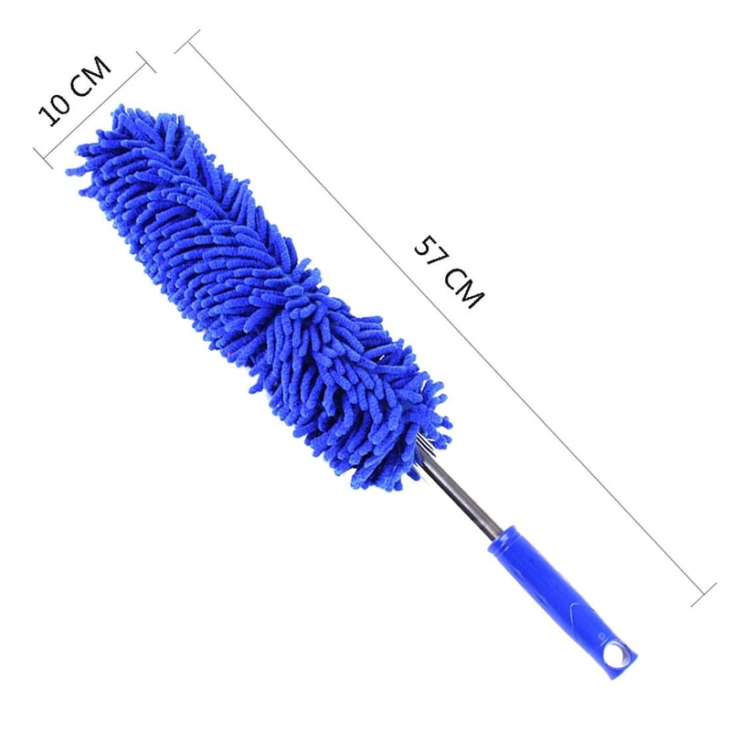Long Handle Microfiber Car Cleaning Brush for Interior and Home Dusting