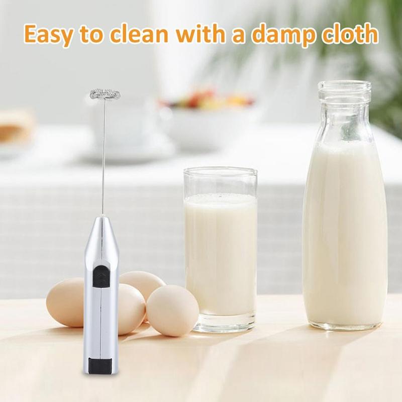 Handheld Electric Milk Frother Mini Coffee Whisk For Creamy Foam At Home 4