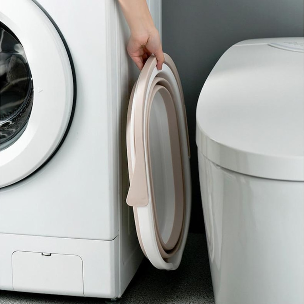 Foldable Mop Bucket Space Saving Collapsible Cleaning Bucket For Home Use 1